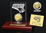 Charlotte Bobcats 24KT Gold Coin Etched Acrylic