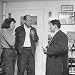 Painter Jackson Pollock and Lee Krasner Talking with Guest Premium Photographic Poste...