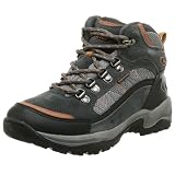 Hi-Tec Little Kid/Big Kid Monsoon Trail Mid WP Jr Hiking Boot,Tan/Brown/Red,