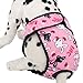 PAWZ Road Washable Dog Diapers Reusable Dog Wraps Pink L