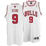 Luol Deng Jersey adidas White Swingman #9 Chicago