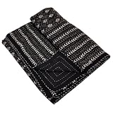 Cotton Bedcovers Block Print Comforter Size Queen (bcov573) ~ ShalinIndia