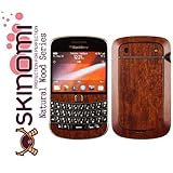 Skinomi TechSkin - Dark Wood Film Shield & Screen Protector for BlackBerry  ....