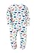 Baby Boys Footed Pajama - 100% Cotton Zip Front Dinosaurs Sleeper 18 Months