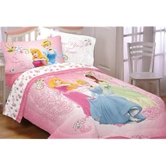 Disney Princesses Your Royal Grace Twin Sheet Set