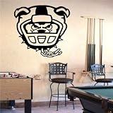 Ncaa Wall Mural Vinyl Sticker Sports Logos New Jersey Red Dogs (S821)