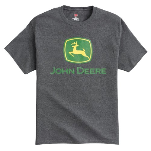 John Deere Charcoal Trademark Tee