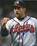 JOHN SMOLTZ,ATLANTA BRAVES,BOSTON RED SOX,SIGNED 8X10 PHOTO WITH PROOF AND COA