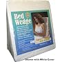 White Poly Cotton Cover Only for 12" Bed Wedge