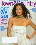 Town & Country April 2009 Padma Lakshmi (Special Travel Issue:France, Brazil and Africa)