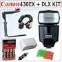 Canon 430EX Speedlite Flash + Deluxe Accessory Kit