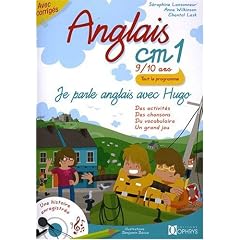 Je parle anglais avec Hugo, ANGLAIS CM1 - 9/10 ANS, Livre avec CD audio