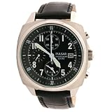Mens Alarm Black Dial Chronograph Watch Pulsar by Seiko #PF3127 by Pulsar