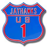 Authentic Street Signs Kansas Jayhawks US 1 Route Sign
