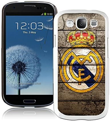 Durable and Nice Samsung Galaxy S3 Case Design with Real Madrid 2 Samsung Galaxy S3 Case in White
