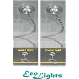 Mini LED Lamp With All Metal Snake Flexiarm And Powerful LED Lamp You Get Two Of These In The Packby CRAFTLIGHT COMPANY