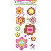 DCWV Pop-Up Scrapbook Stickers, Blossoms