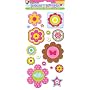 DCWV Pop-Up Scrapbook Stickers, Blossoms