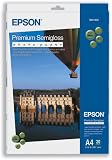 Epson A4 Premium Semigloss Photo Paper Ref C13S041332 [20 Sheets]