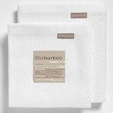 Little Bamboo Baby Blanket-Crib, White by Little Bamboo