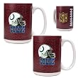 Indianapolis Colts 2pc 15oz Gameball Ceramic Mug Set - Helmet logo NFL Football