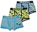 JN&LULU Baby Toddler Kids Boxer Brief 3 pack Underwear Set-Cartoon Stripe