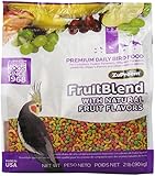 Zupreem Fruit Blend Diet for Medium Birds, 2-Pound