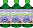 Flaxseed Oil (Organic) 3 Bottles x 16 fl oz