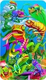 3d Motion Luggage Tag - Chameleon