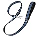 ITERY Dog Leash, Reflective Nylon Dog Training Leash with Padded Handle, Adjustable Length 3.4-5.8 Feet (Blue)