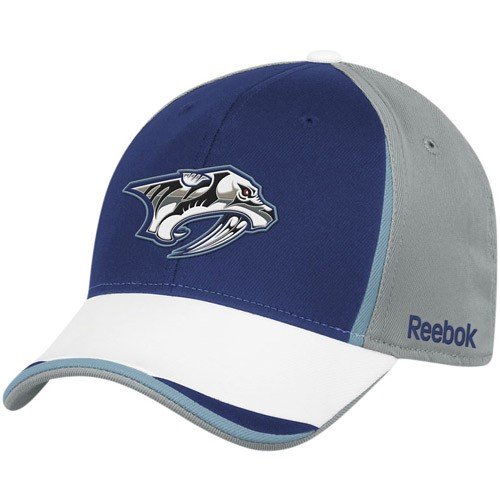 NHL Nashville Predators Draft Flex Fit Cap (GTE,Small/Medium)