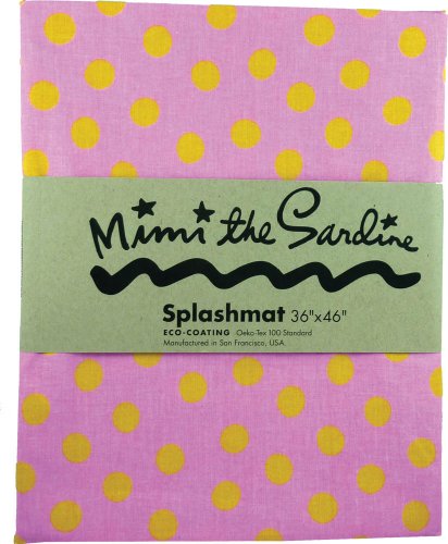 Mimi The Sardine Spillmat Design Pink/Yellow