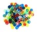 HONBAY 300pcs Mix Color Translucent Bingo Markers Bingo Counting Chips