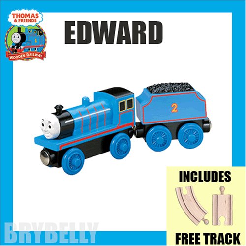 51a%2BwiNZbZL Edward with Free Track from Thomas the Tank Engine and Friends Wooden Railway Train System