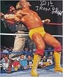 Iron Sheik Signed 16X20 Photo - Vs Hulk Hogan