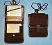 Travelon ID and Boarding Pass Holder with Snap, Black, One Size