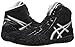 ASICS Men's Aggressor 3 Wrestling Shoe, Black/Silver, 10.5 M US