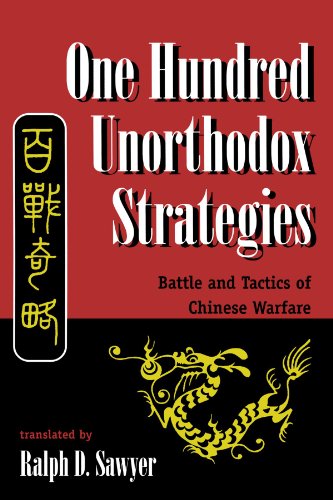 one hundred unorthodox strategies battle and tactics of chinese warfare