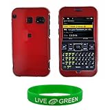 Red Snap On Hard Case for Sanyo SCP 2700 Phone, Sprint