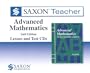 Saxon Advanced Mathematics: Lessons and Tests