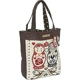 Loungefly Loungefly Nesting Dolls Tote (TAN)