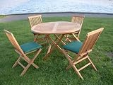 Review HUMBER TEAK Ht16 / HUMBER TEAK 9 PIECE ROUND GRADE A TEAK OUTDOOR DINING SET