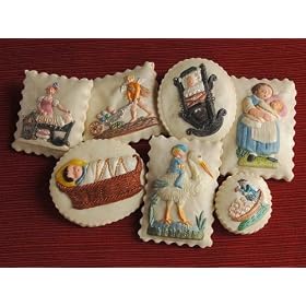 Baby Springerle Cookie Tin