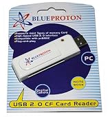 BlueProton High-Speed USB 2.0 Compact Flash (CF) Card Reader / Writer