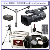Sony HDR-FX1000 High Definition MiniDV Handycam Camcorder + Willoughby's Professional Photographers Package #1
