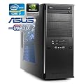 Leiser PC - CSL Speed 4708 (Core i7) - Gaming QuadCore! PC-System mit Intel Core i7-2600 4x 3400 MHz, 1000GB SATA, 8192MB DDR3, ASUS Mainboard, GeForce GT 520 2048MB, DVD-RW, CardReader, 7.1 Sound, GigLAN, USB 3.0