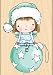 Penny Black Rubber Stamp, Ornamental Mimi