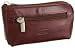 Leatherbay Zip Around Leather Key Chain