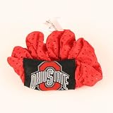 Ohio St Buckeyes Pony Tail Holder