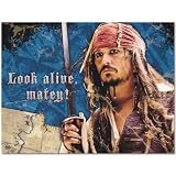 Pirates of the Caribbean 4 - Invitations (8) Party Supplies